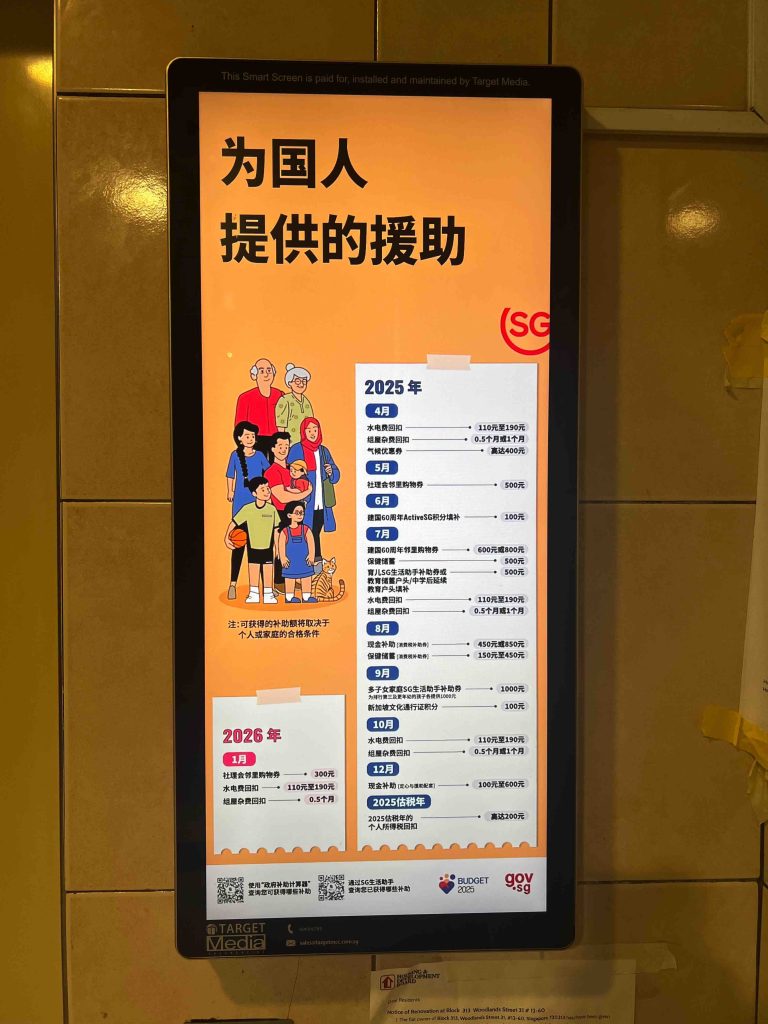 新加坡政府补助